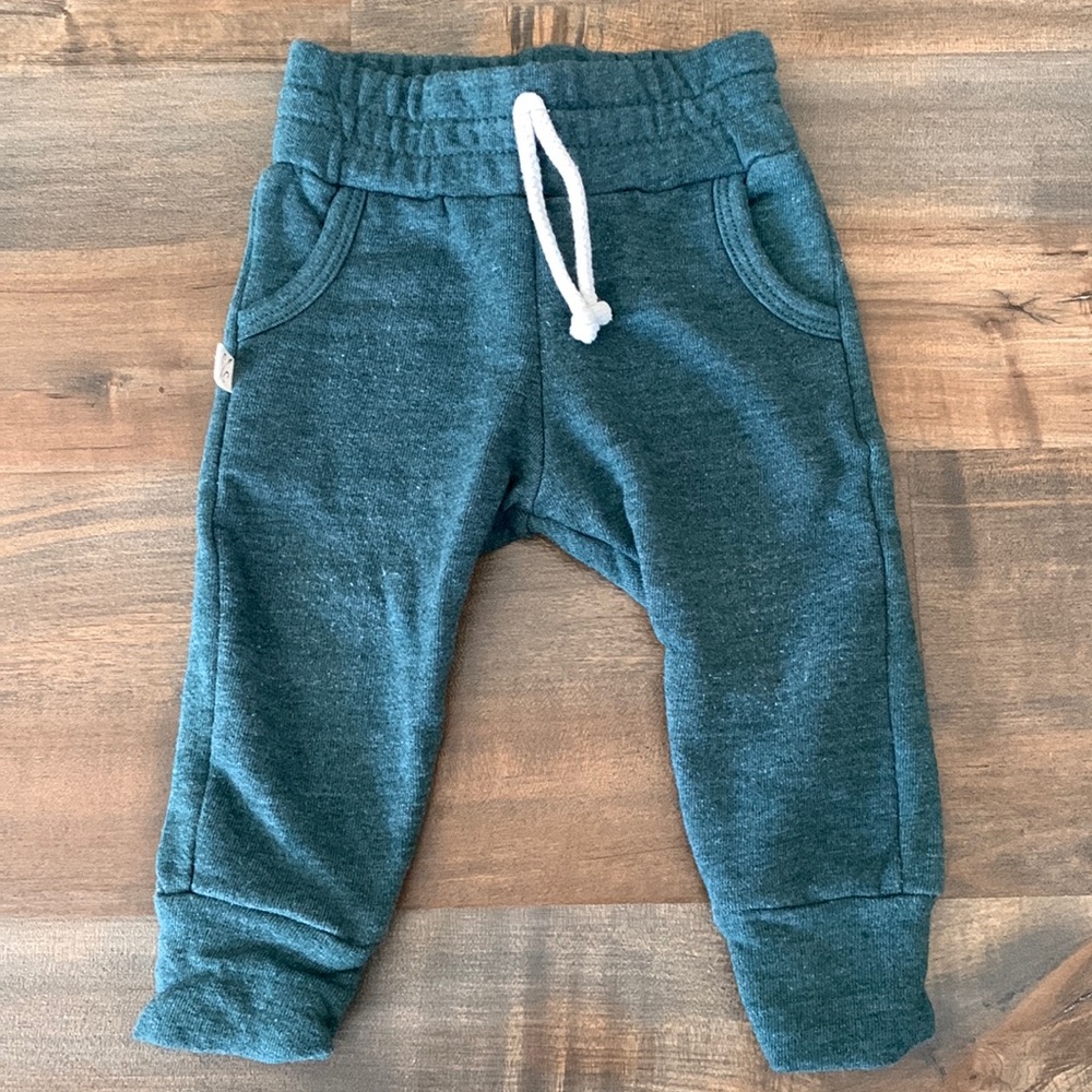 Childhoods clothing teal joggers